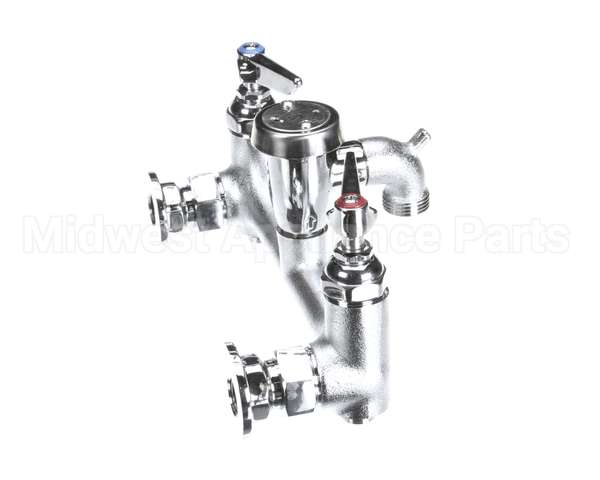 B-0674-BSTR T&S Brass Service Sink Faucet, Wall Mount, 8 Cente