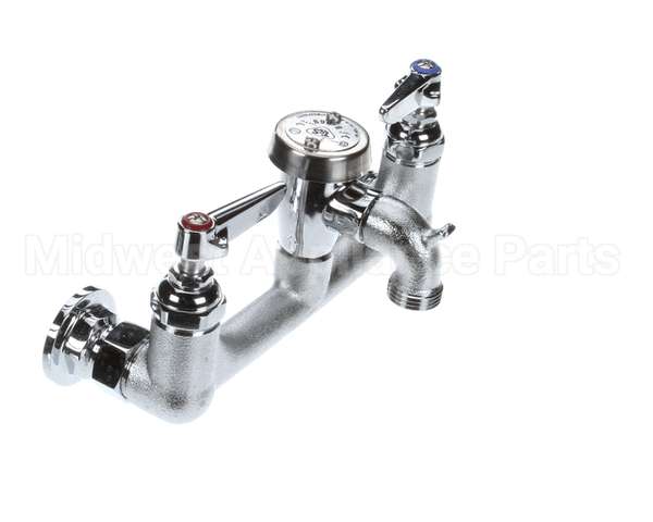 B-0674-RGH T&S Brass Service Sink Faucet, Wall Mount, 8 Cente