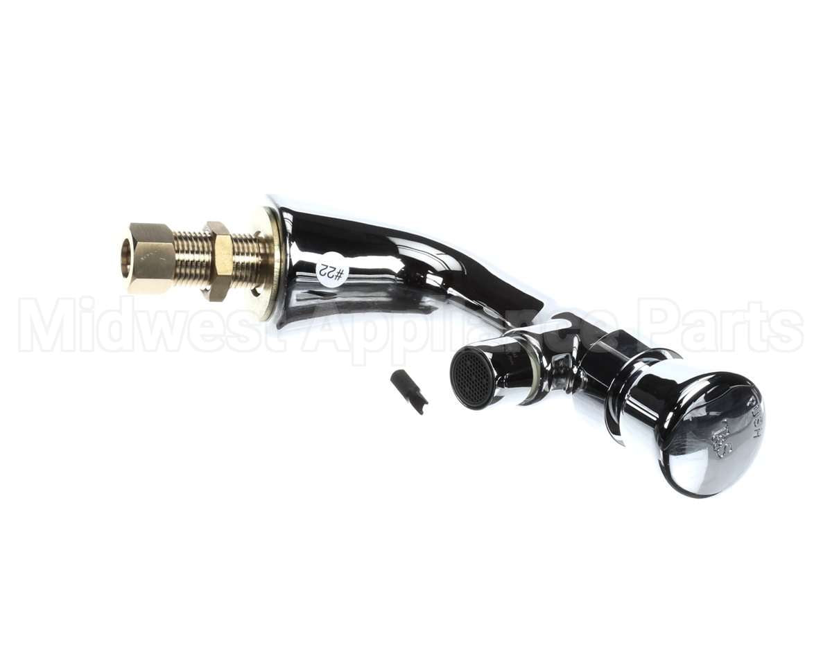 B-0805 T&S Brass Metering Faucet, Single Temperature, Pus