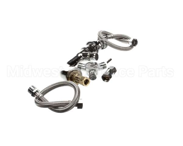 B-0807-PA T&S Brass Single Temp Metering Faucet Pivot Actio