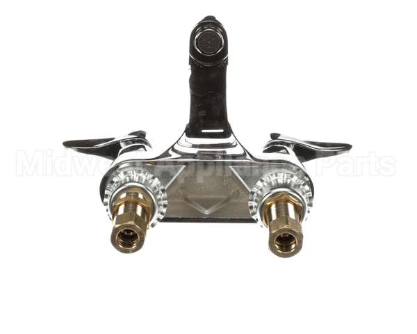 B-0871 T&S Brass Lavatory Faucet, Deck Mount, 4 Centers,