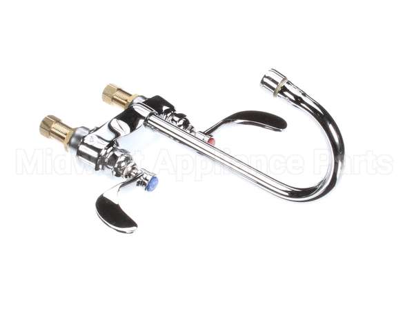 B-0892-01 T&S Brass Medical Fct, Deck Mt, Swivel/Rigid Goose