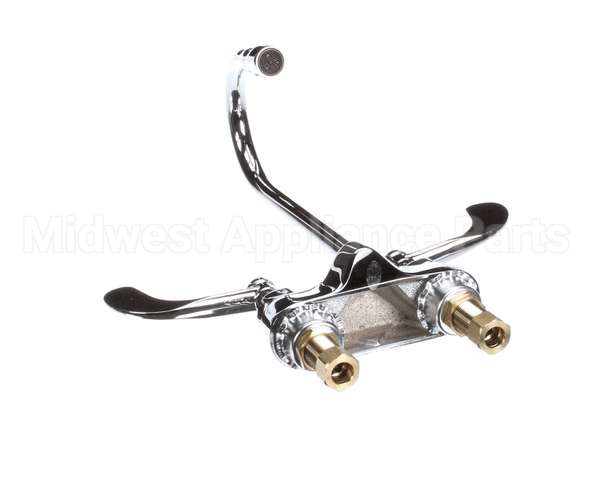 B-0892-01 T&S Brass Medical Fct, Deck Mt, Swivel/Rigid Goose