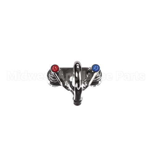 B-0892 T&S Brass Medical Fct, 4 Deck Mt, Swivel/Rigid Goo