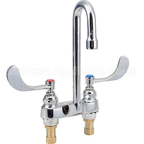 B-0892 Compatible TS Brass Faucet Medical Dm Rigid Gooseneck Ab1953