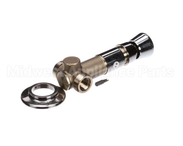 B-1029 T&S Brass Concealed Straight Valve, Slow Self Clos