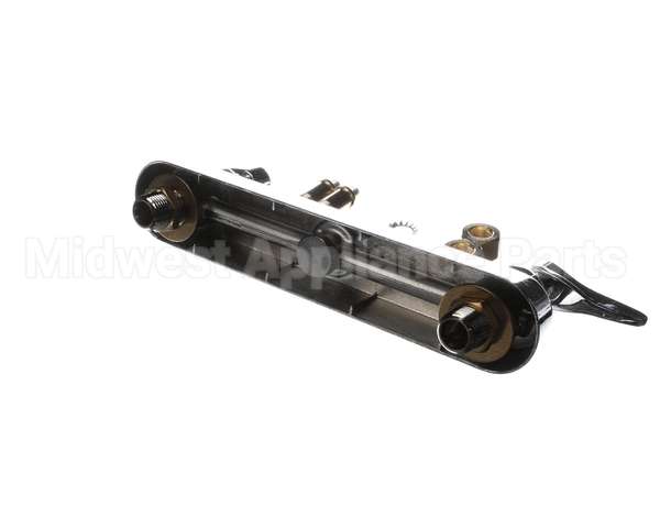 B-1120-LN T&S Brass Workboard Faucet, Deck Mount, 8 Centers,