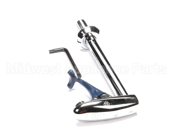 B-1210 T&S Brass Glass Filler, 8 Deck Mount Pedestal, 1/2