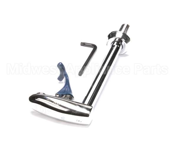 B-1210 T&S Brass Glass Filler, 8 Deck Mount Pedestal, 1/2