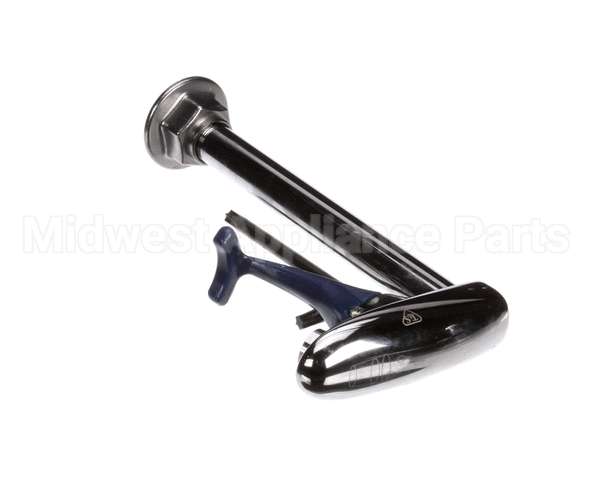 B-1220 T&S Brass Glass Filler, 8 Deck Mount Pedestal, 3/8