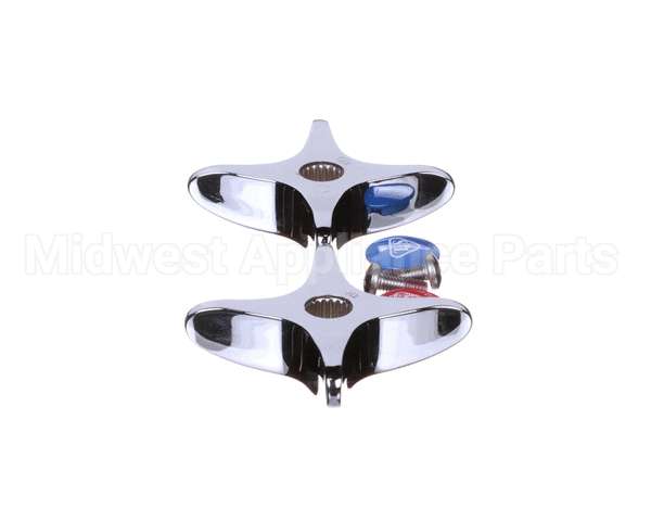 B-19KNS T&S Brass Parts Kit, Four-Arm Kitchen Handle