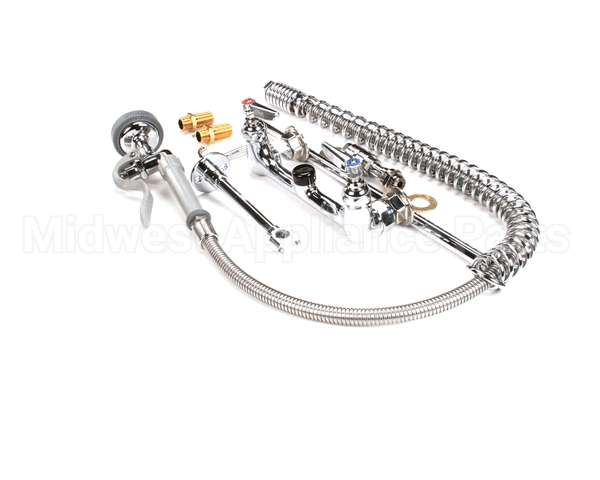 B-2278 T&S Brass Prerinse 8 Wall Mount Base Vacuum Bre