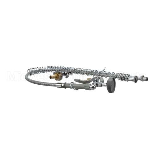 B-2285 T&S Brass Pre-Rinse, Spring Action, Deck Mount, Si