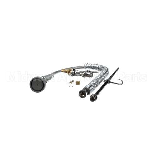 B-2285 T&S Brass Pre-Rinse, Spring Action, Deck Mount, Si