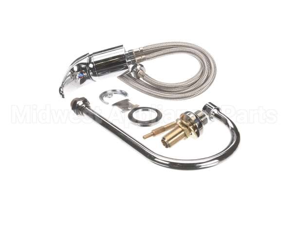 B-2742 T&S Brass Single Lever Side Mount Control Swivel