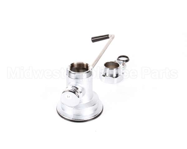 B-3950 T&S Brass Waste Drain Valve, Twist Handle, 3-1/2"