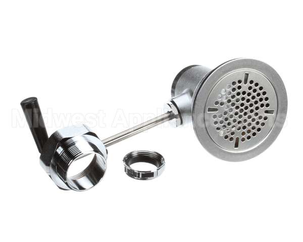 B-3950-XS T&S Brass Waste Drain Valve, Short Twist Handle, 3