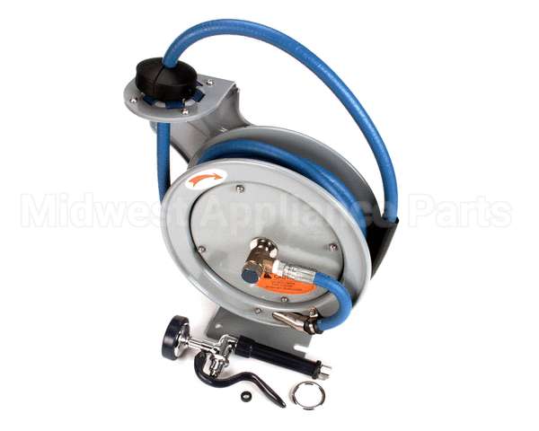 B-7212-01 T&S Brass Hose Reel, Open, Epoxy Coated, 3/8 Id X