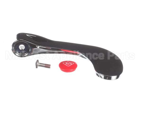 B-WH4H-NS T&S Brass 4 Wrist-Action Handle & Hot Index & Scre