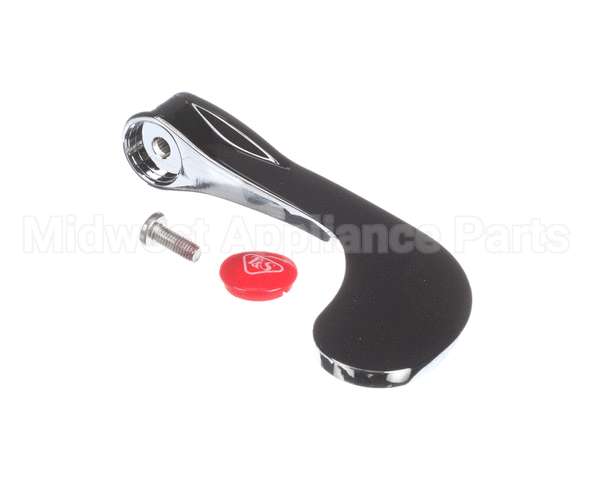 B-WH4H-NS T&S Brass 4 Wrist-Action Handle & Hot Index & Scre