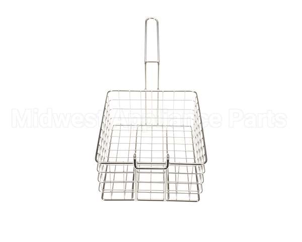 B313 Ayr King Half-Size S/S Wire Basket W/ H
