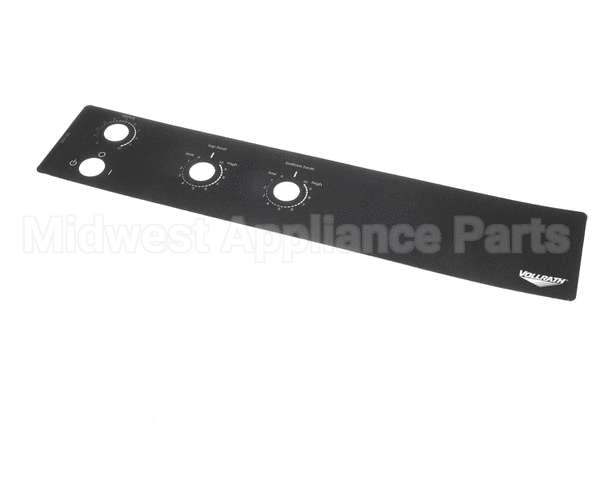B401402 Vollrath Ct4 18 Control Label