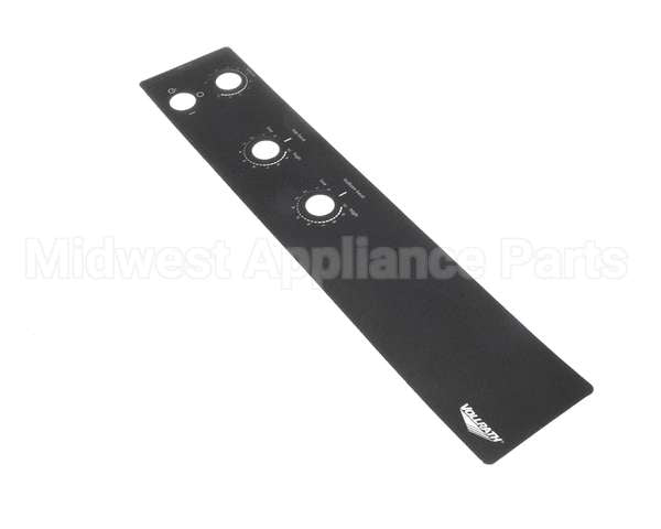 B401402 Vollrath Ct4 18 Control Label