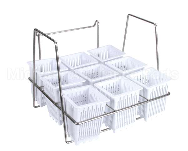 B9010006-C Pitco Set Ind Serv Baskets W/Rack