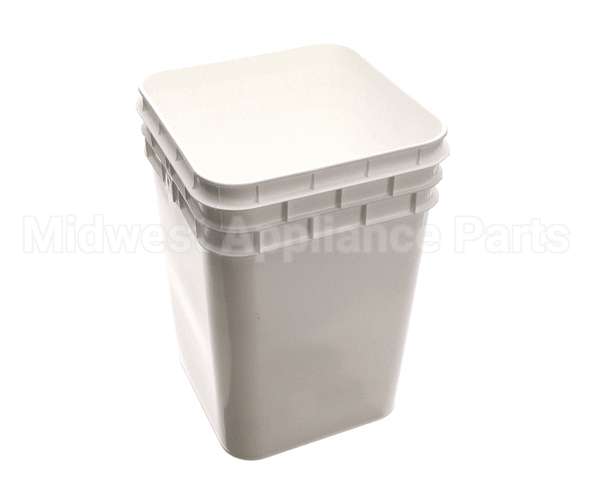 BK-0010-1 Stoelting Bucket; White Plastic