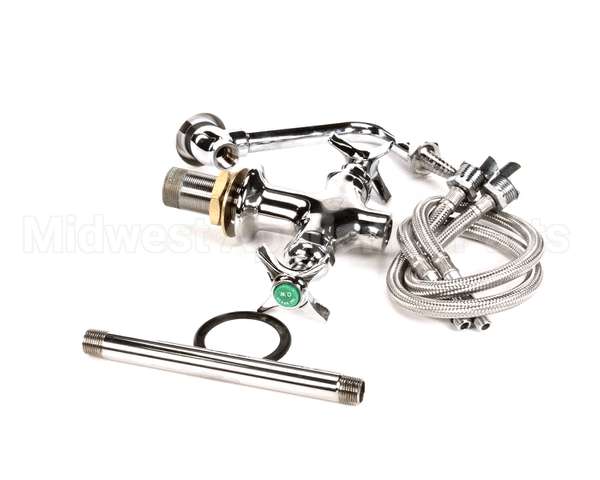 BL-5700-08 T&S Brass Lab Mixing Faucet Rigid Vac. Breaker No