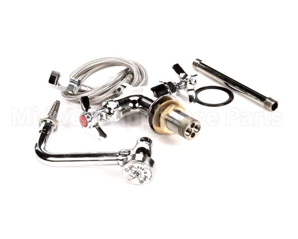 BL-5700-08 T&S Brass Lab Mixing Faucet Rigid Vac. Breaker No