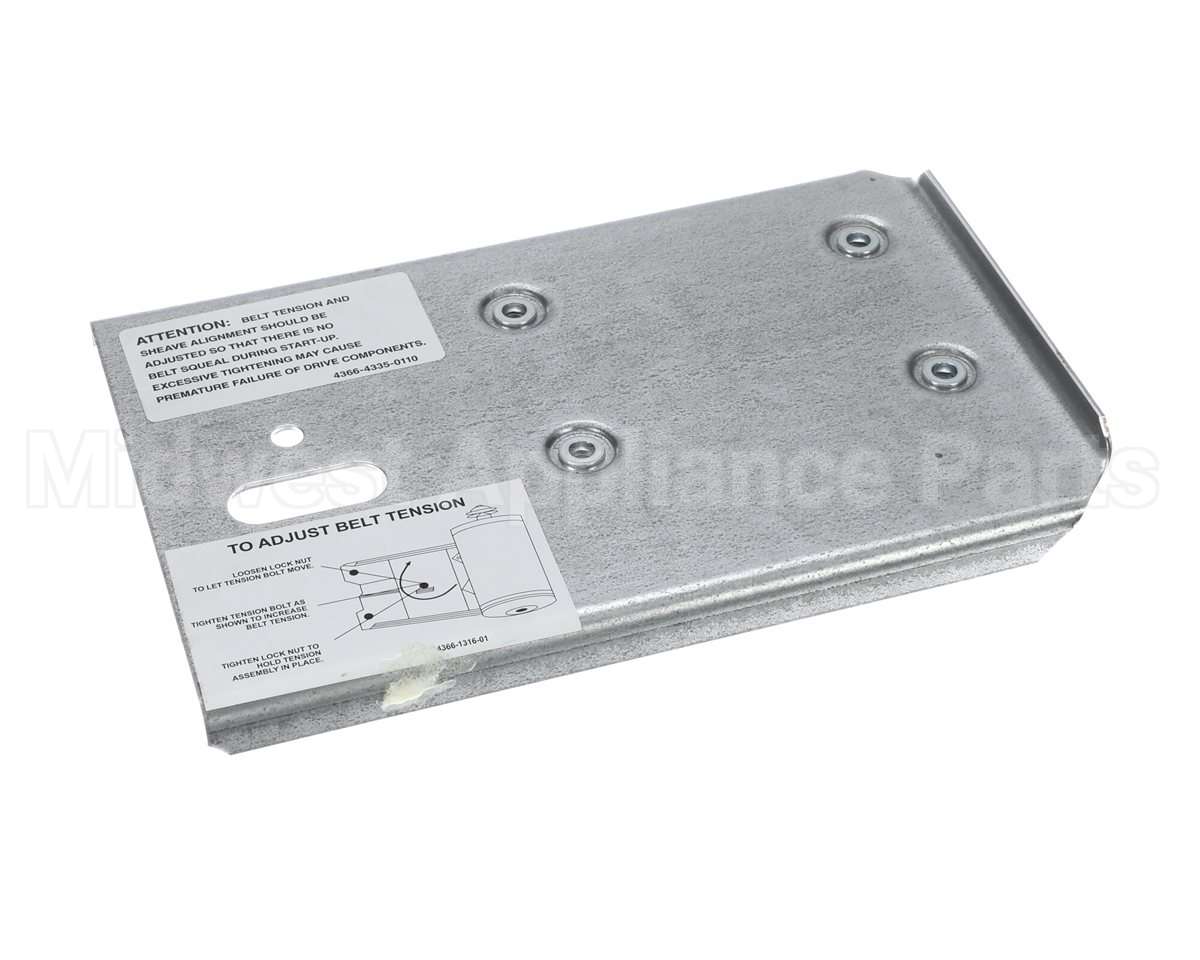 BRK2978 Trane Mtrmntgplate,Top,11.7"X7.8"