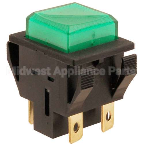 BU28296.0000 Compatible Bunn Switch, Dispenser, Green, Dpst