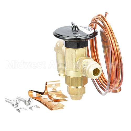 C-A-JW Compatible Sporlan Expansionvalve, Thrmstc 3/8 In, 1/2 Out, 60 Cap