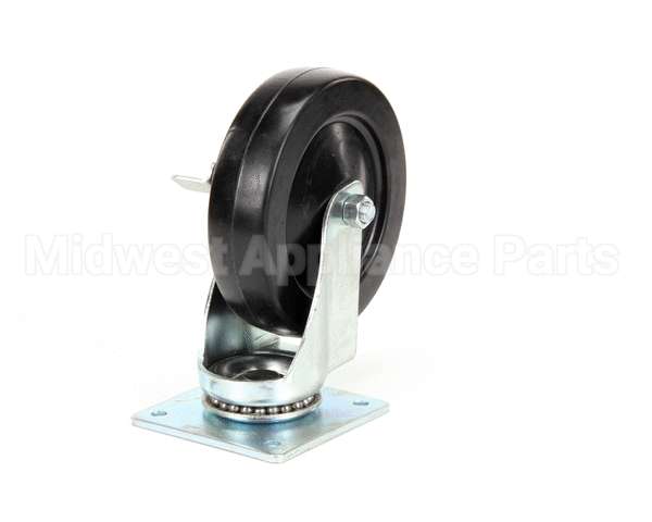 C0406 Bki Caster, W/5 Top Plate, With Brake