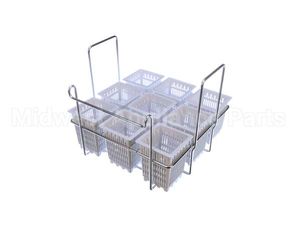 C10693-00 Pitco Set 9Ind Serv Basket With Rk Gpc