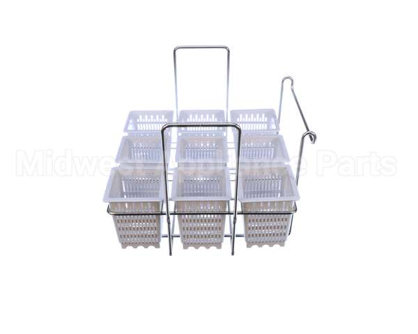 C10693-00 Pitco Set 9Ind Serv Basket With Rk Gpc