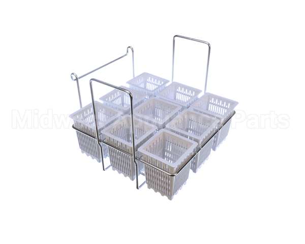 C10693-00 Pitco Set 9Ind Serv Basket With Rk Gpc