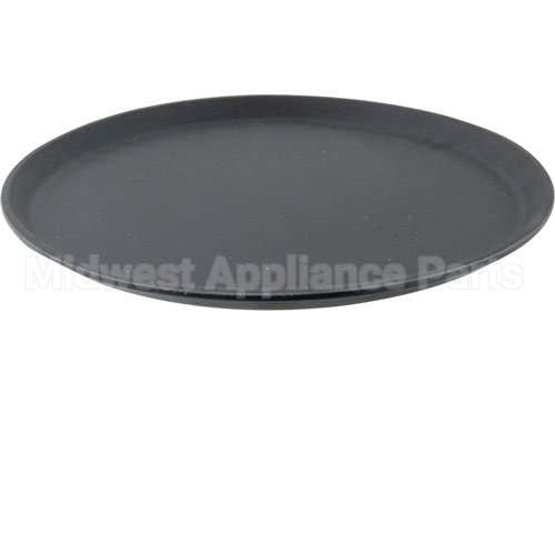 CAM1400TL110 Compatible Cambro Tray, 14"Rd, Black, Treadlite