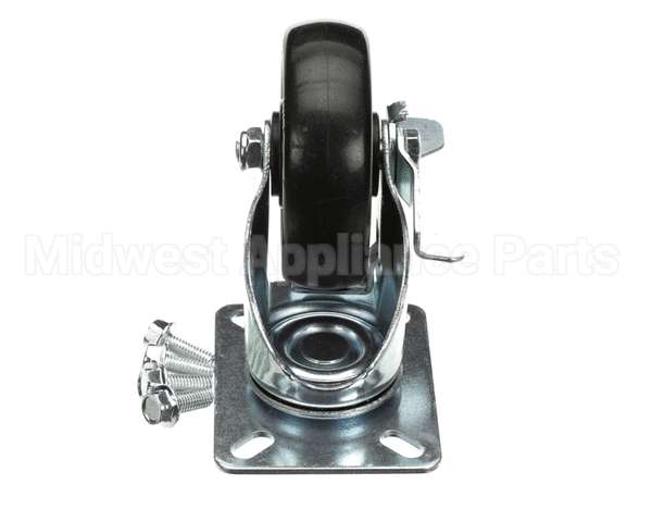 CASTOR-1 Culitek Caster W/ Brake W/ Screws