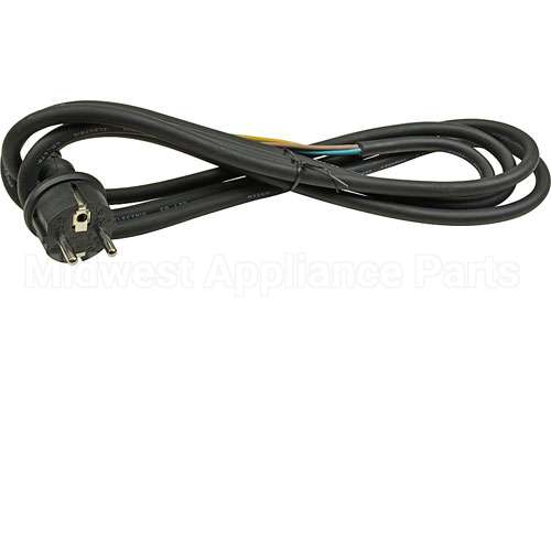 CD3922 Compatible Alto Shaam Cordset-16Awg, 3/C, Int"L Harm9"-0" Long, Cee 7/7 P