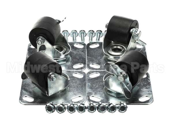 CK14 Traulsen Caster Kit - Four 2.750In Plat