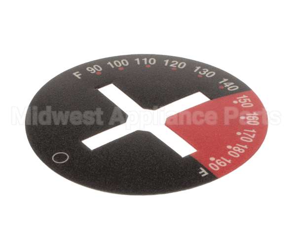 CNTRLPNLF-SCALEDIAL Food Warming Control Panel F-Scale Dial Fac