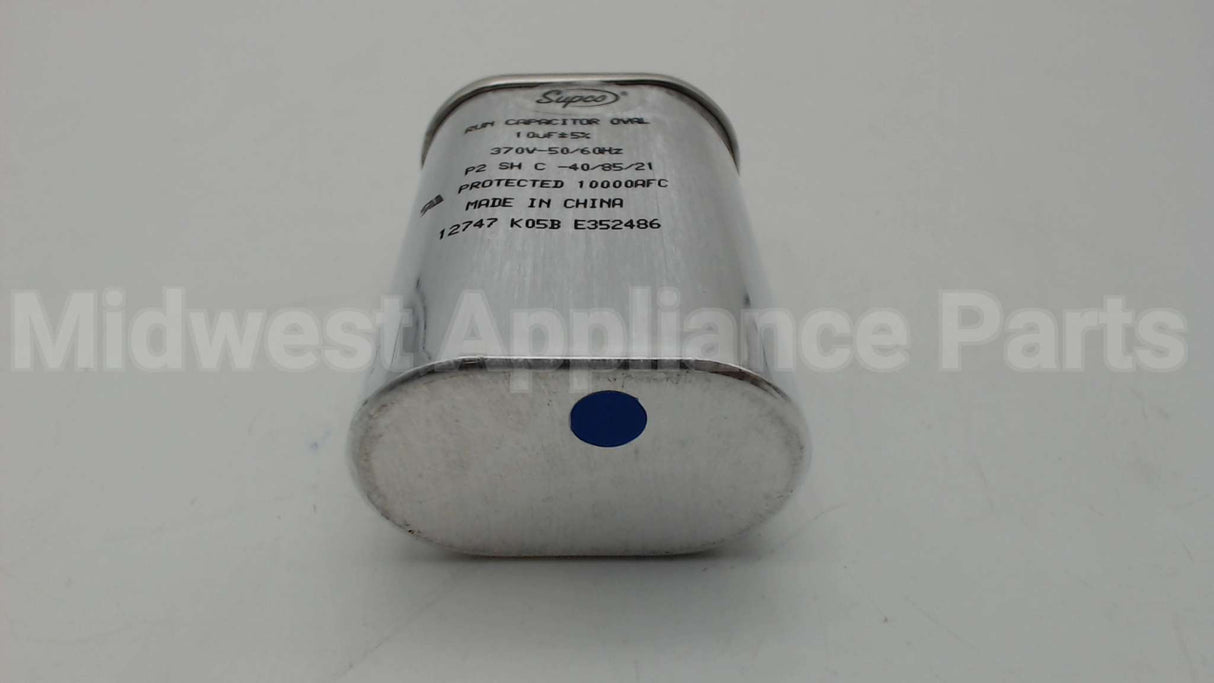 CR10X370 Supco 10Mfd 370V Oval Run Capacitor
