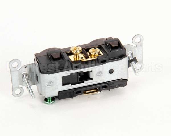 CR20 Hubbell Lighting Duplex Receptacle Brown