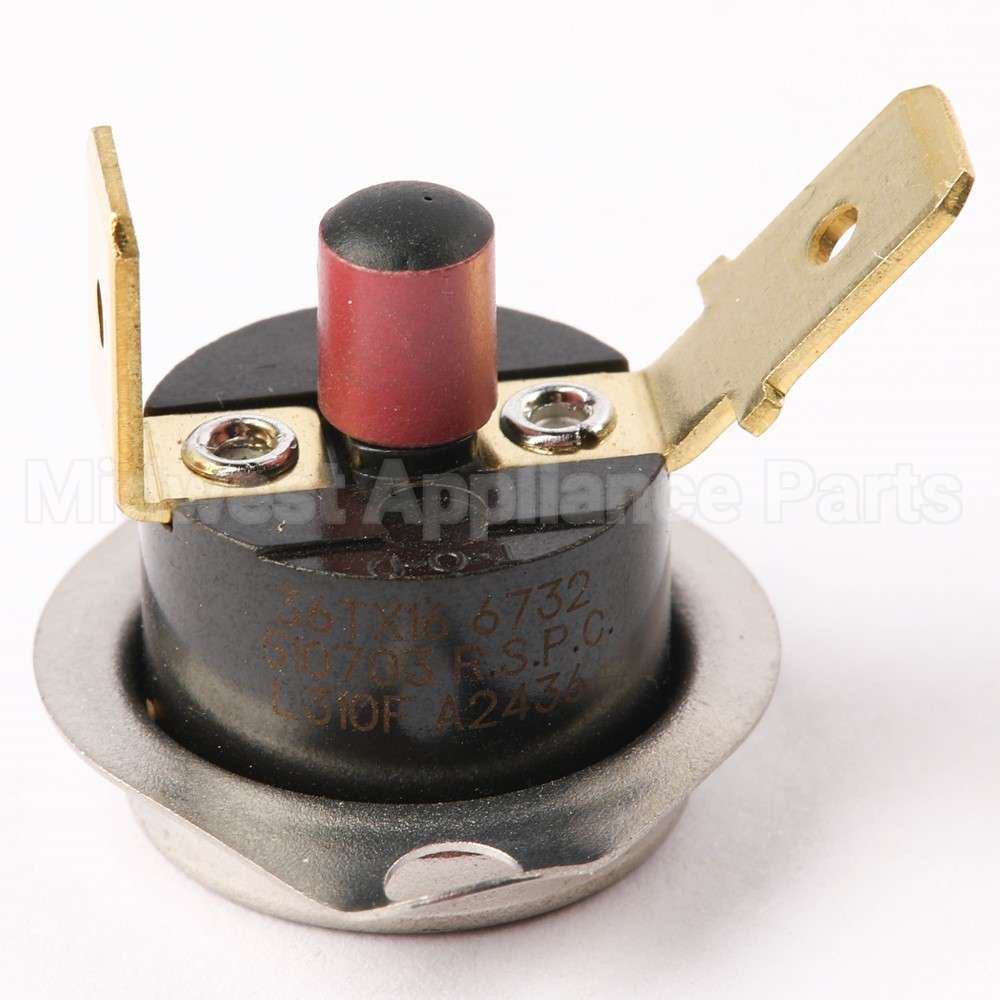 D510703 Speed Queen Thermostat,Limit Manual Reset