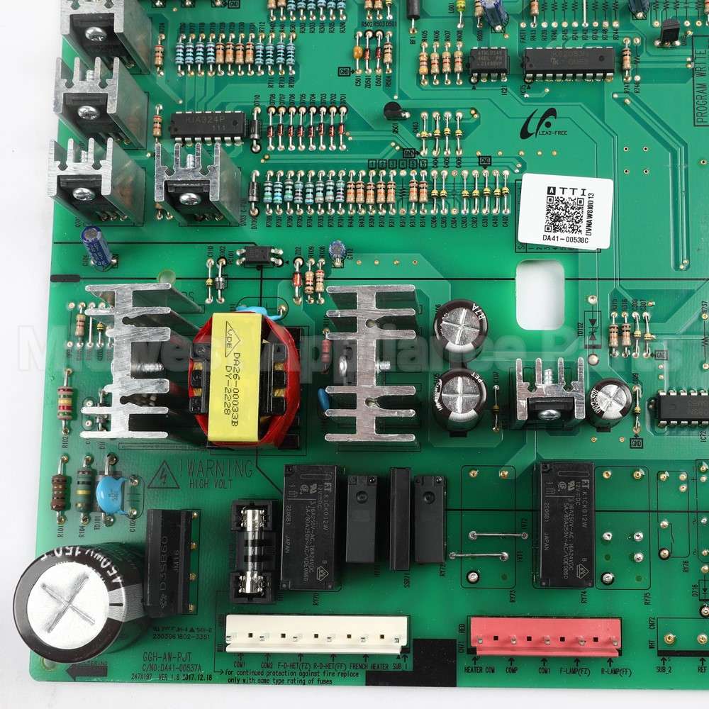 DA41-00538C Samsung Assy Pcb Main;Aw2-7Lcd,Assy Cycle,Fr-4,1
