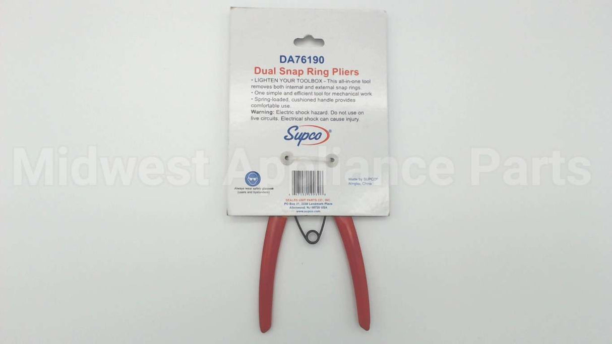 DA76190 Supco Insd/Outsd Snap Ring Pliers