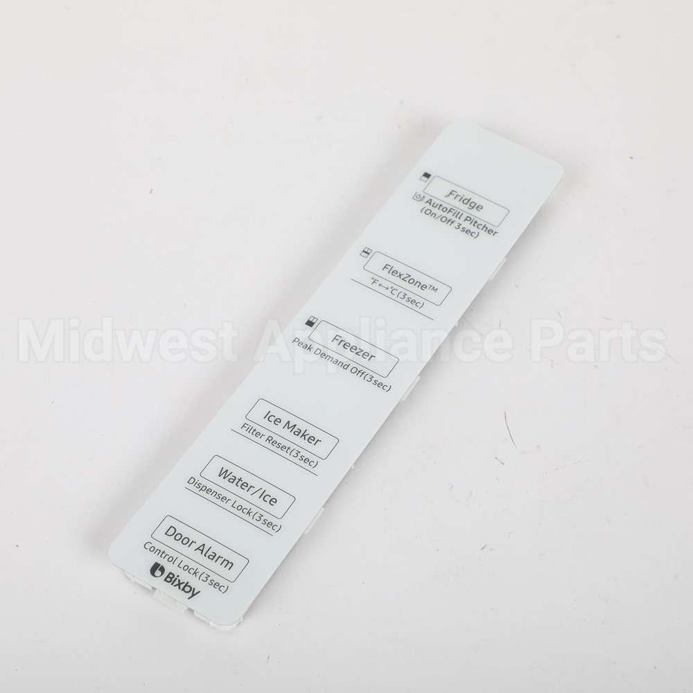 DA97-19962Q Samsung Assy Cover Control;Aw3_Face Lift,White,A