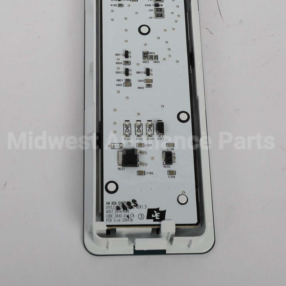 DA97-19962Q Samsung Assy Cover Control;Aw3_Face Lift,White,A